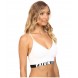 Calvin Klein Underwear Logo Cotton Longline Bralette 6PM8717392 White