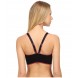 DKNY Intimates Fusion Sport SMLS Racerback Bralette 6PM8498012 Black/Puch Pink