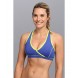 Fila Crossover Bra Top 6PM8415654 Dazzling Blue/Safety Yellow