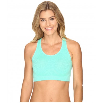 Fila Running with Roses Seamless Bra 6PM8766757 Electric Green