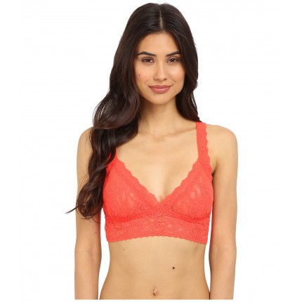 Hanky Panky Signature Lace Crossover Bralette 113 6PM7695096 Salsa