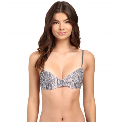 Only Hearts Python Stretch Lace Underwire Bra 6PM8778733 Print
