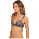 Spanx Pillow Cup Signature Push Up Plunge Bra 6PM8565858 Charcoal Camo