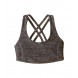Under Armour Kids On the Move Bra (Big Kids) 6PM8626069 Carbon Heather