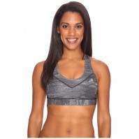 adidas Printed Heather Techfit Molded Cup Bra