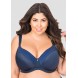 Ashley Stewart Contrast Full Coverage Butterfly Bra ASW054-AS-2520-1016