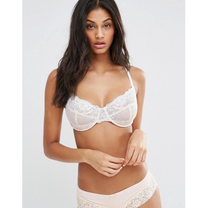 ASOS FULLER BUST Ria Basic Lace Mix & Match Underwire Bra AS554935