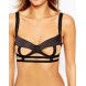 ASOS Zea Cut Out Strappy Caged Satin Underwire Bra AS720177