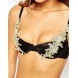 ASOS Gold Leaf Embroidered Half Cup Molded Underwire Bra AS721696
