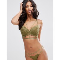 ASOS FULLER BUST Becca Lace Molded Underwire Bra