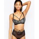 ASOS FULLER BUST Patsy Fishnet Lace Caged Underwire Bra AS767200