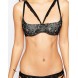 ASOS Liberty Lace Molded Strappy Half Cup Underwire Bra AS800635