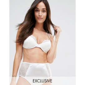 ASOS EXCLUSIVE FULLER BUST Penny Satin Padded Underwire Bra