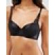 ASOS Kendra Molded Satin & Lace Underwire Bra AS889674
