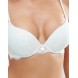 New Look Flock Lace Push Up Bra AS892996