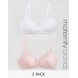 New Look Maternity 2 Pack Lace Nursing Bra AS909352