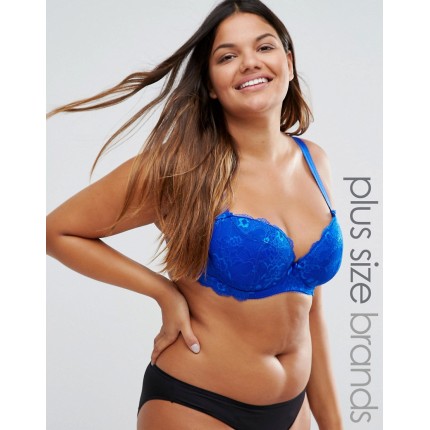 New Look Plus Lace Push Up Bra AS872603