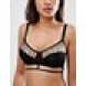 Wolf & Whistle Lace Strappy Cup Plunge Bra AS888303