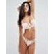 Wolf & Whistle Barely There Lace And Mesh Bra Blush AS888349
