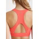 Forever 21 High Impact - Mesh-Back Sports Bra F2000141126 fiery red