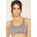 Forever 21 Low Impact - Caged Sports Bra F2000171308 charcoal