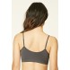 Forever 21 Ruched-Front Seamless Bralette F2000198694 charcoal