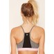 Forever 21 Low-Impact - Graphic Sports Bra F2000201671 charcoal/pink