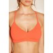 Forever 21 Low Impact - Cutout Sports Bra F2000202352 sunset