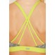 Forever 21 Low Impact - Strappy Sports Bra F2000203852 heather grey/lime