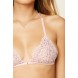 Forever 21 Embroidered Lace Bralette F2000221978 pink/navy