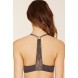 Forever 21 Lace-Back Push-Up Bra F2000222918 charcoal