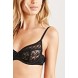 Forever 21 Sheer Lace Underwire Bra F2000235896 black