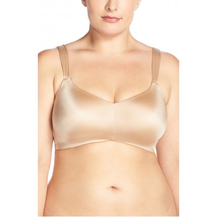 Curvy Couture Smoothing Solutions Wireless Contour Bra (Plus Size) NS5110761