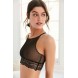 Madalynne For Out From Under Noelle High Neck Bra UO38795571 BLACK