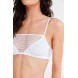 Only Hearts Nothing But Net Bralette UO39221593 WHITE