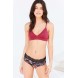 Out From Under Adelina Fusion Triangle Bra UO36381184 BERRY