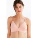 Out From Under Adelina Fusion Triangle Bra UO36381184 ROSE
