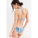 Out From Under Strappy Back Halter Bra UO36837490 GREY