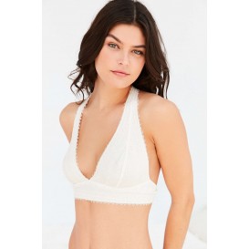 Out From Under Strappy Back Halter Bra
