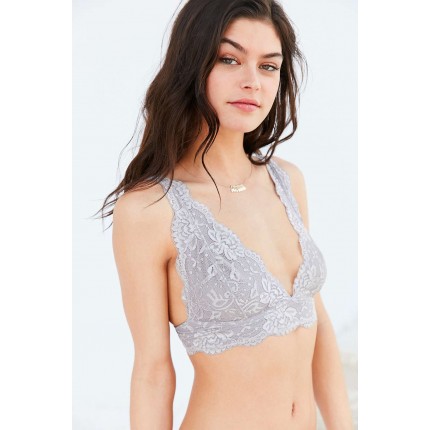 Out From Under Valentina Lace Bralette UO37441037 GREY