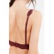 Out From Under Valentina Lace Bralette UO37441037 MAROON