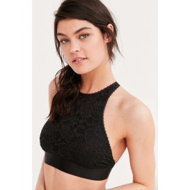 Out From Under Katia Lace High Neck Bra