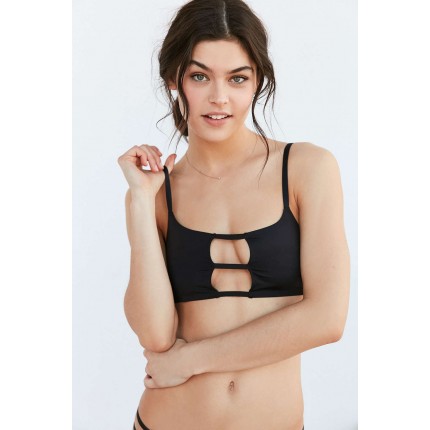 Out From Under Hailey Fusion Caged Bralette UO37953924 BLACK