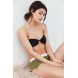 Out From Under Bella Triangle Bandeau Bra UO38145827 BLACK