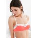 Out From Under Micro Lace Trim Bandeau Bra UO38147963 PINK
