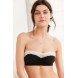 Out From Under Micro Lace Trim Bandeau Bra UO38147963a BLACK