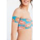 Out From Under Bianca Off-The-Shoulder Bra Top UO38420360 RED MULTI