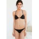 Out From Under T-Back Molded Cup T-Shirt Bra UO38423505 BLACK