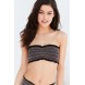 Out From Under Copa Cabana Bandeau Bra UO38741005 BLACK MULTI