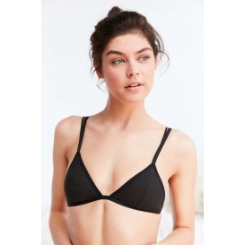 Out From Under Patitz Shirred Triangle Bralette